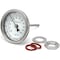 Concord 3" Stainless Steel Thermometer with Mounting Assembly PF300-MT - alternate 2
